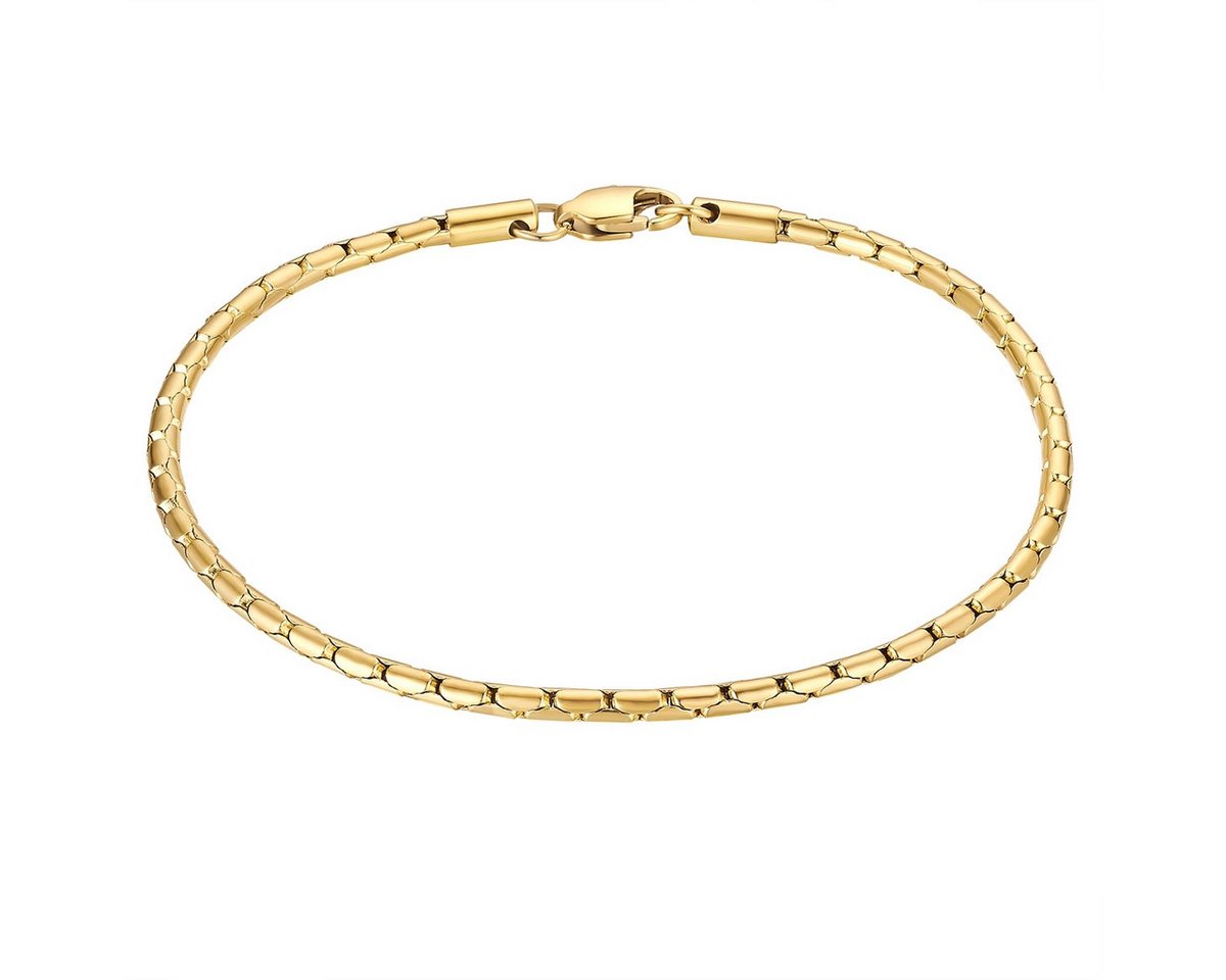 True Rebels Edelstahlarmband gelbgold von True Rebels