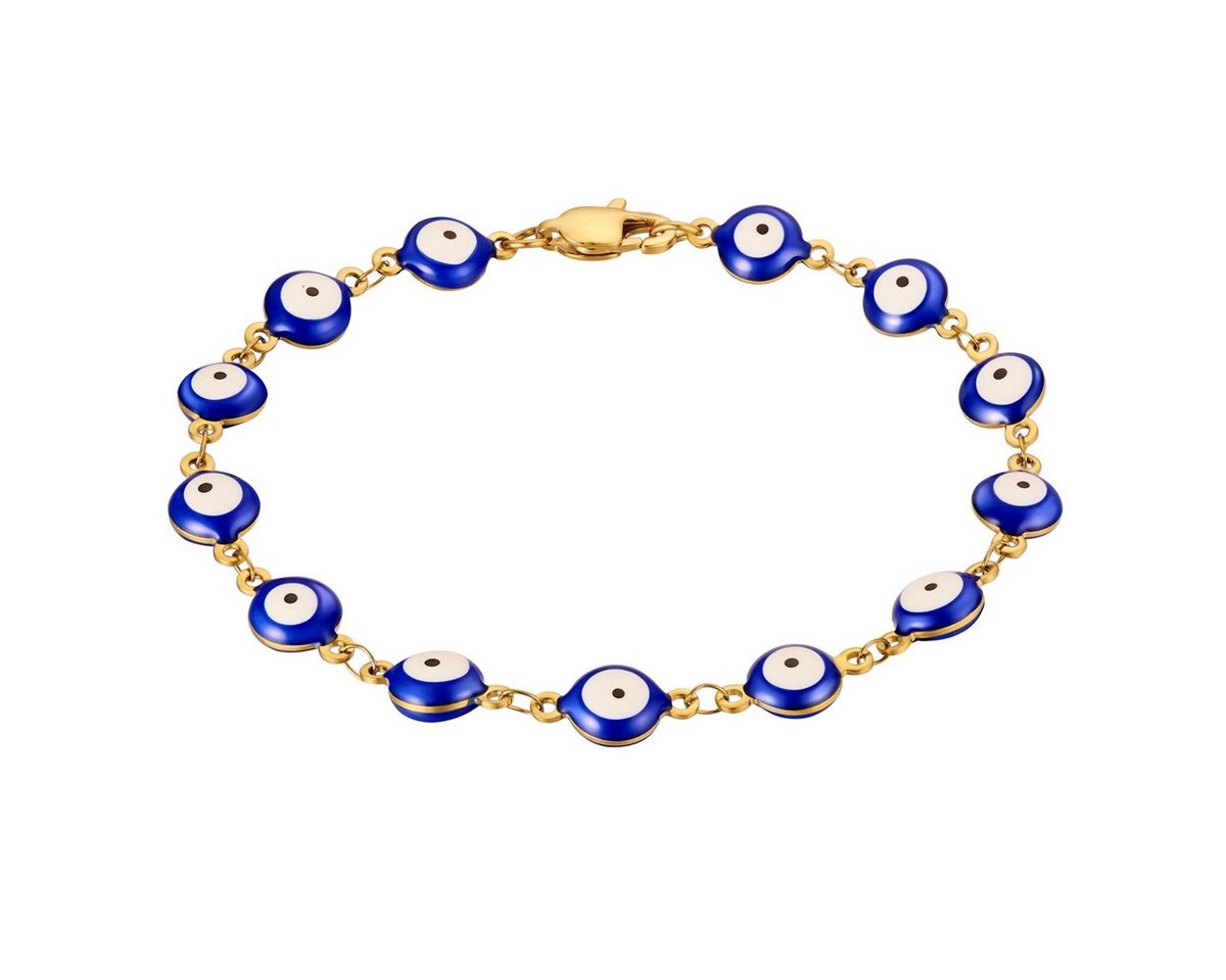 True Rebels Edelstahlarmband gelbgold von True Rebels