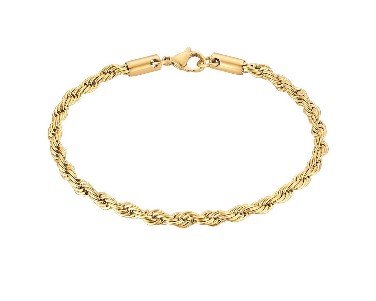 True Rebels Edelstahlarmband gelbgold von True Rebels