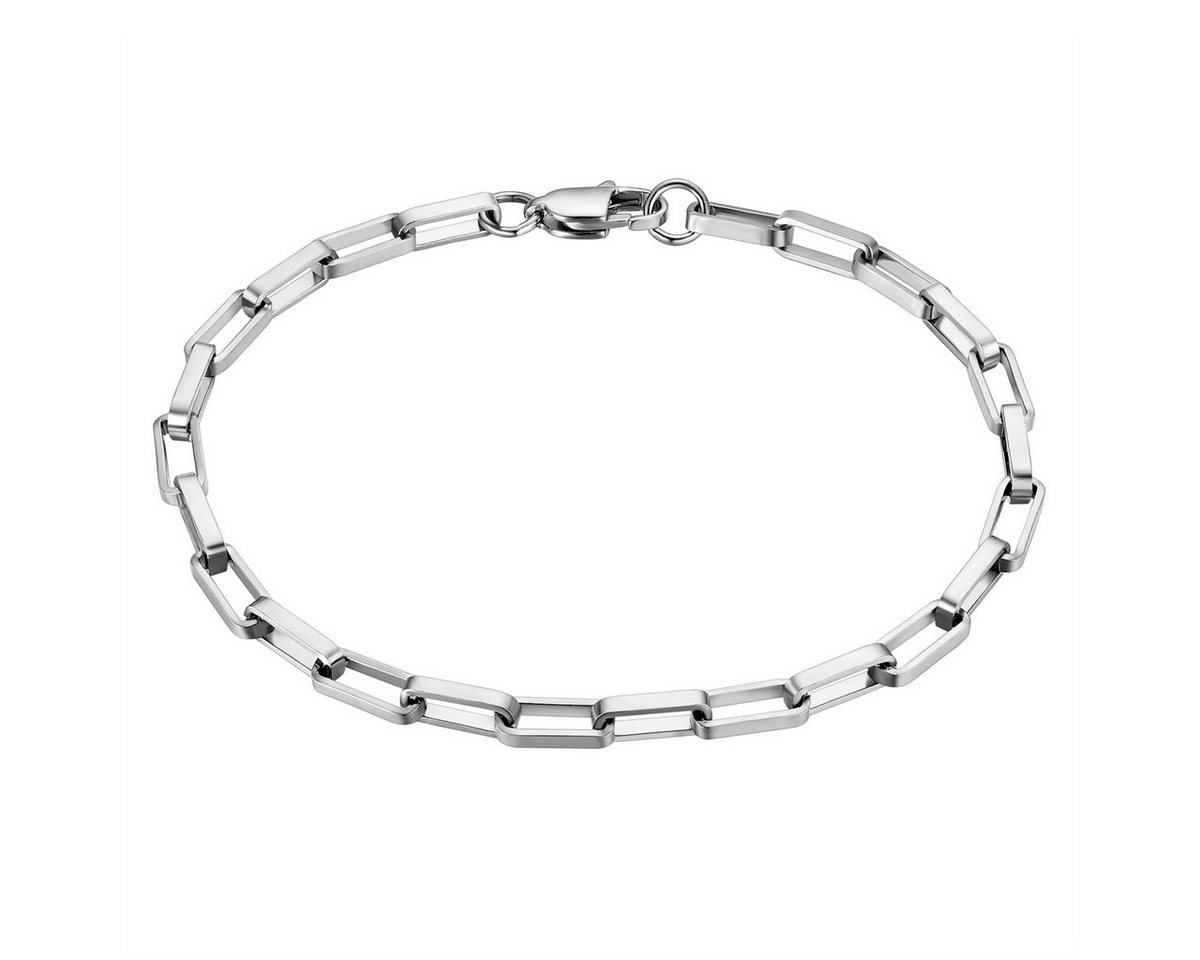 True Rebels Edelstahlarmband silber von True Rebels