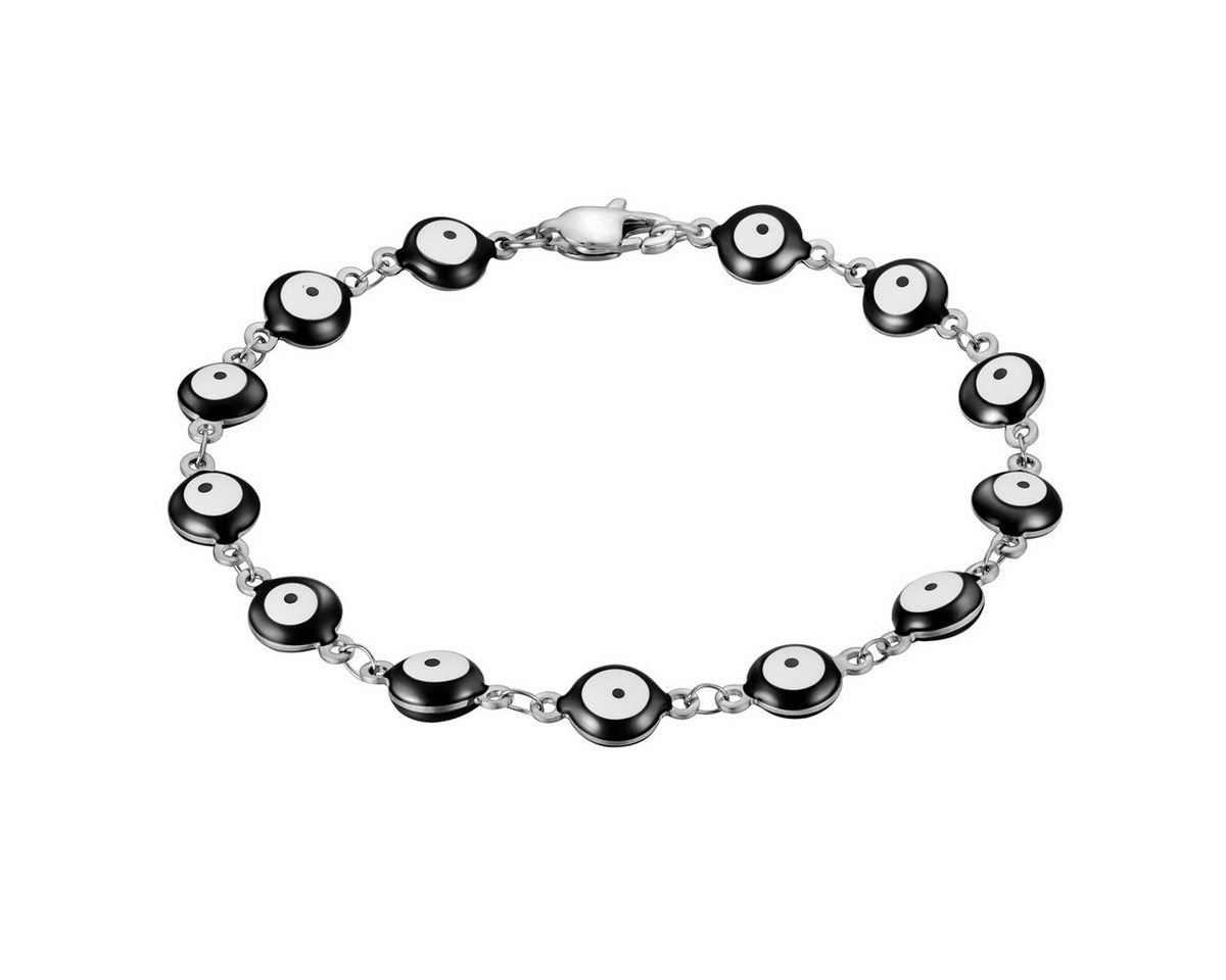 True Rebels Edelstahlarmband silber von True Rebels