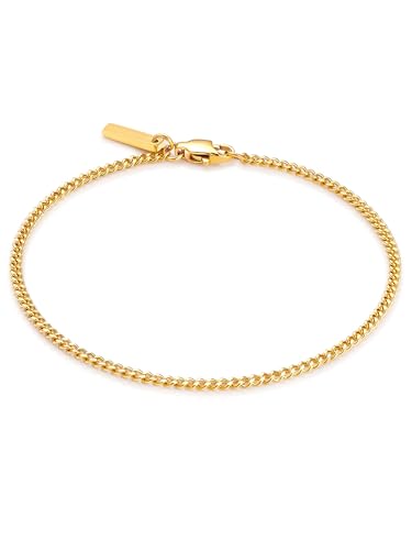 True Rebels Herren Armband aus Edelstahl gelbgold Edelstahlarmband True Rebels Herren Armband aus Edelstahl gelbgold Edelstahlarmband von True Rebels