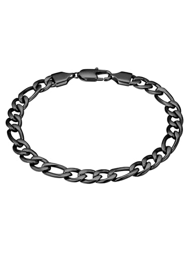 True Rebels Herren Armband aus Edelstahl schwarz True Rebels Herren Armband aus Edelstahl schwarz von True Rebels