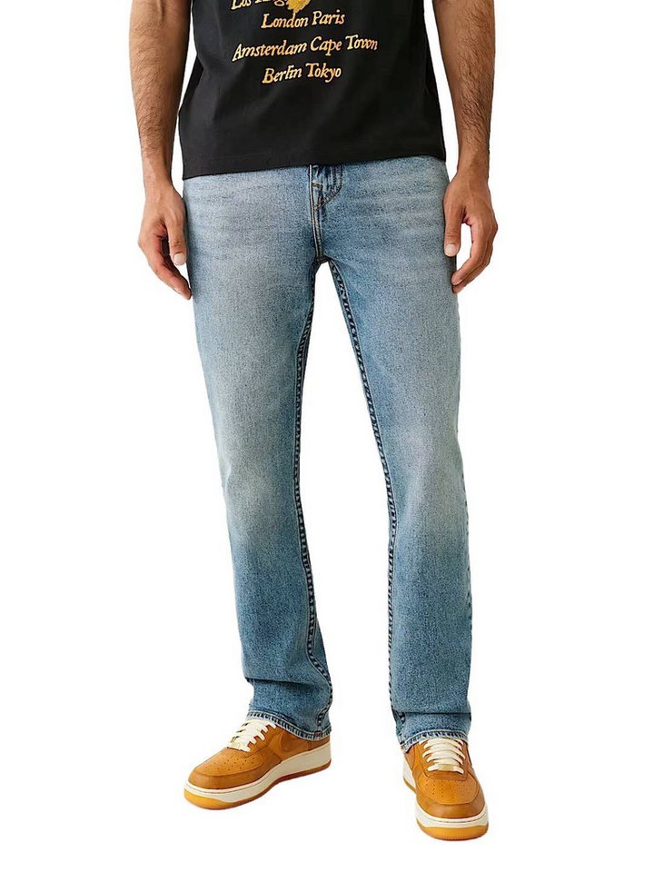 True Religion Straight-Jeans Jeans True Religion Ricky SN Flap medium wash von True Religion