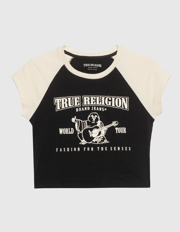 Buddha Raglan Jet Black von True Religion