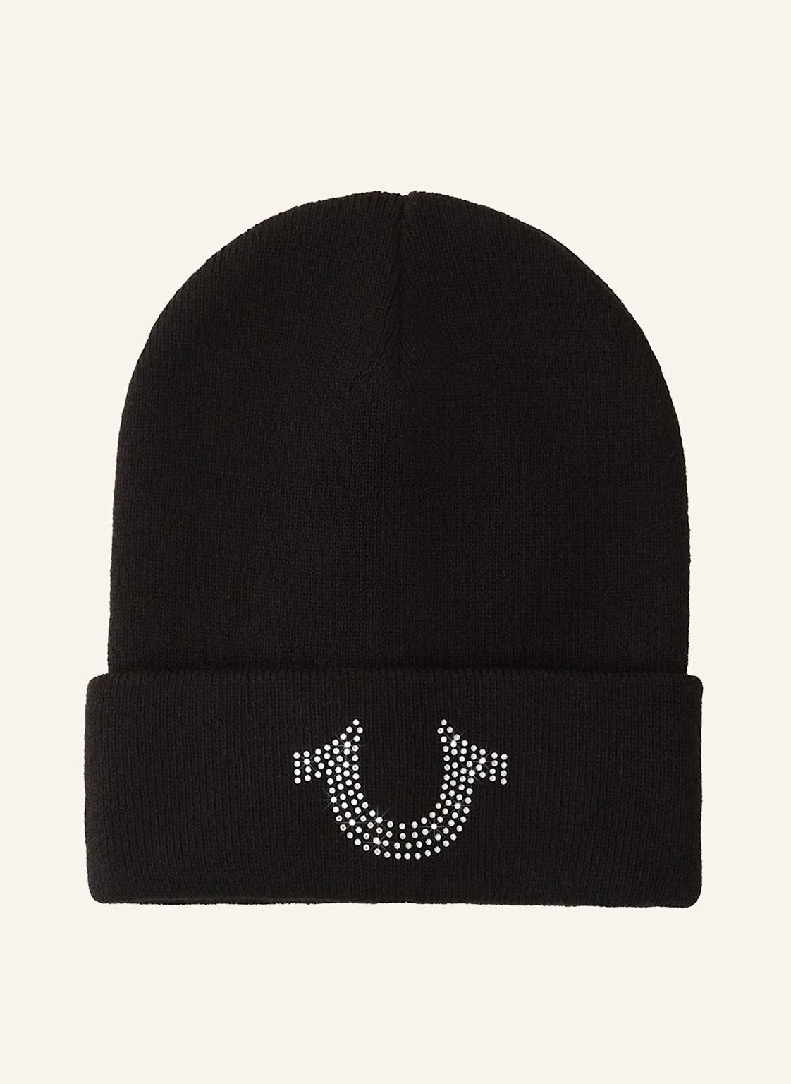 True Religion Beanie Crystal schwarz von True Religion