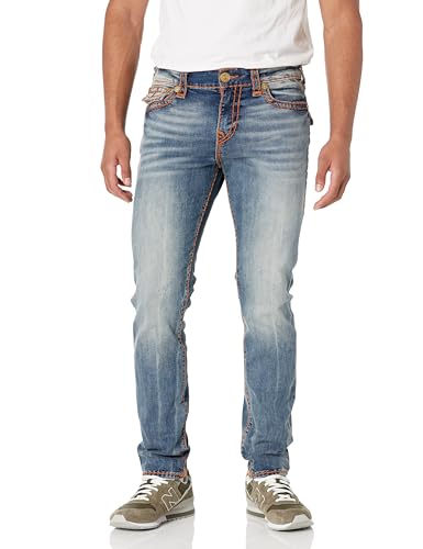 True Religion Brand Jeans Men's Rocco Super T Skinny Flap Jean, Trophy Dark Wash True Religion Brand Jeans Men's Rocco Super T Skinny Flap Jean, Trophy Dark Wash von True Religion