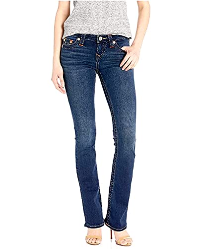 True Religion Damen Becca Bootcut Om Core Jeans, Indigo-Upgrade, 30 von True Religion