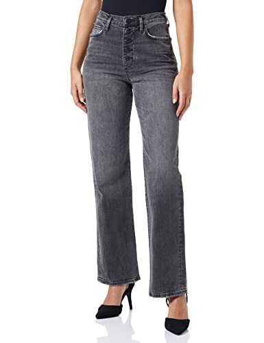 True Religion Damen Bootcut Visible Jeans, Schwarz, 26W EU von True Religion