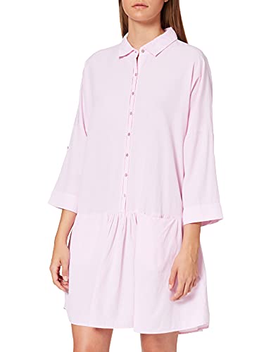 True Religion Damen Dress Classic Kleid, Rosa, XL von True Religion