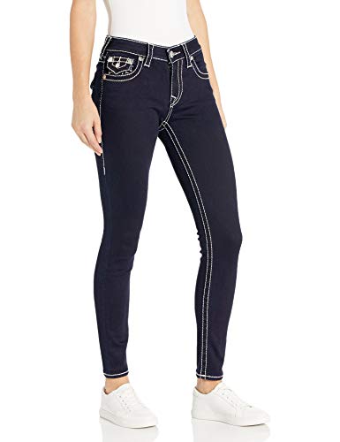 True Religion Damen Jennie Curvy Skinny Jeans, 2S Body Rinse, 31W von True Religion