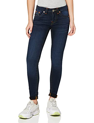 True Religion Damen Jennie Curvy Skinny Jeans, Indigo Upgrade, 29W von True Religion