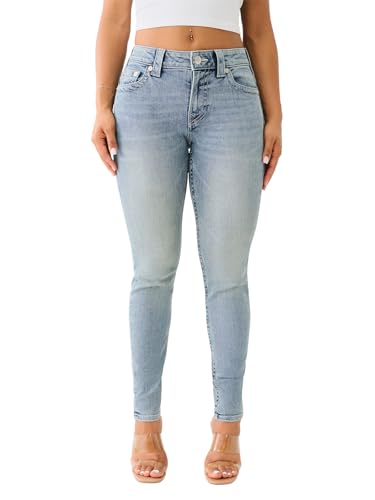 True Religion Damen Jennie Mid Rise Curvy Skinny Jeans, Peak Spot, 27 True Religion Damen Jennie Mid Rise Curvy Skinny Jeans, Peak Spot, 27 von True Religion