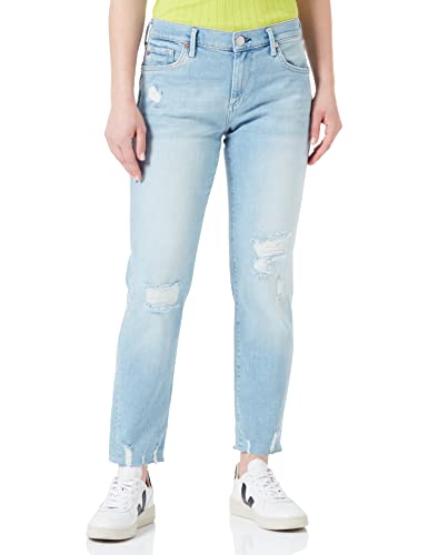 True Religion Damen Liv Jeans, Blau, 30W EU von True Religion