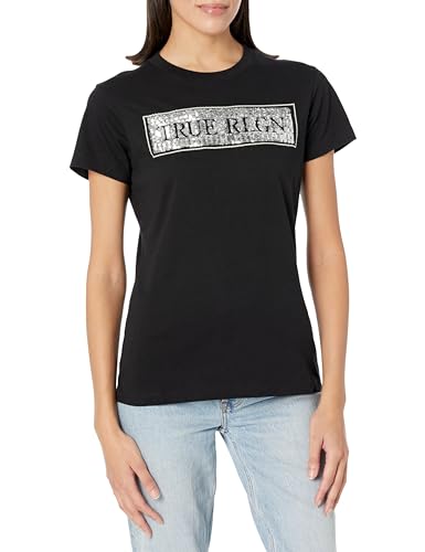 True Religion Damen Modern, Schwarz (Jet Black), Groß von True Religion