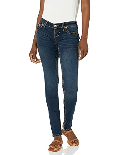 True Religion Damen Stella Low Rise Skinny Fit Jeans, Indigo Upgrade von True Religion