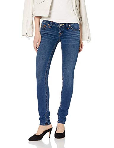 True Religion Damen Stella Skinny niedriger Taille Jeans, Traumfänger, 30 von True Religion