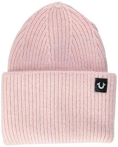 True Religion Damen Women Beanie-Mütze, Rose, OneSize von True Religion