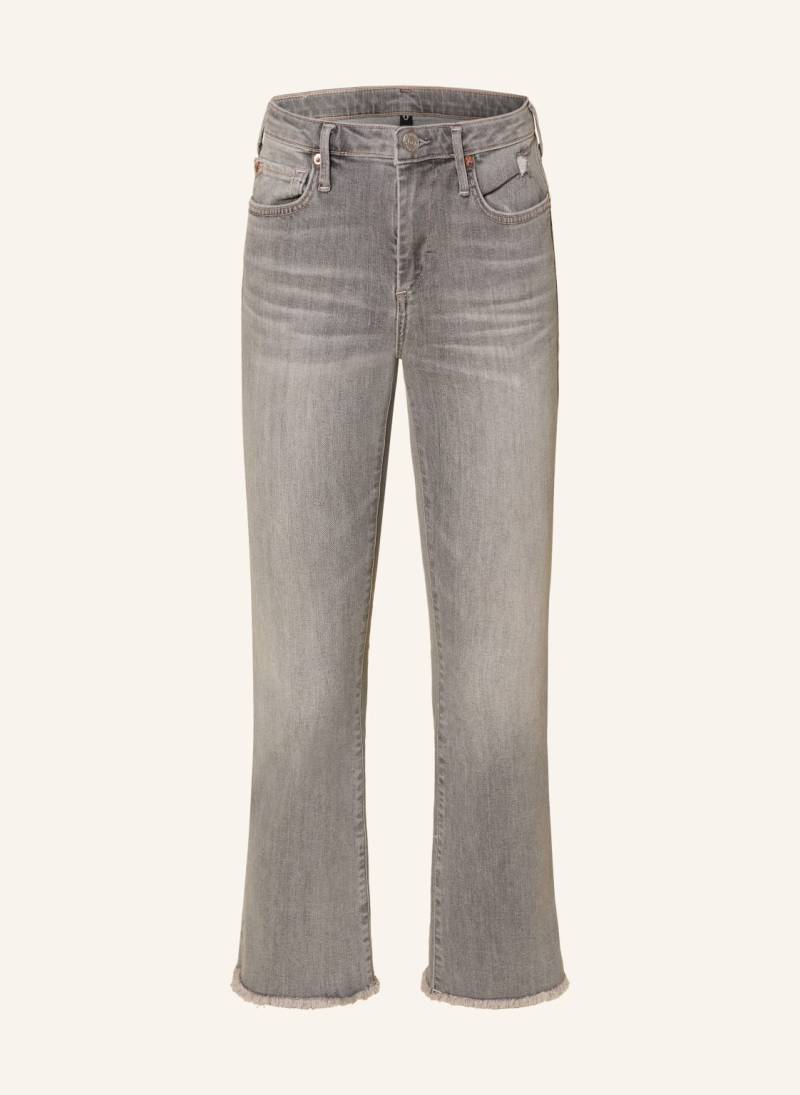 True Religion Flared Jeans Halle Kick Flare grau von True Religion