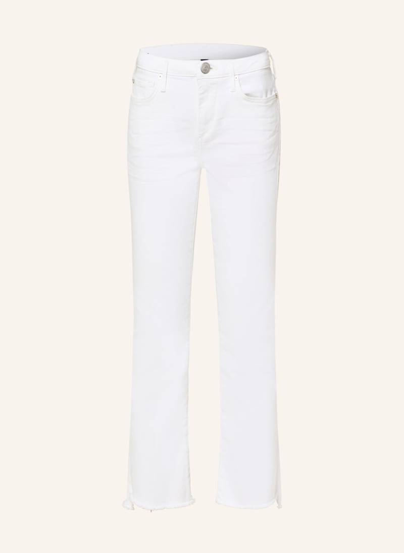 True Religion Flared Jeans Halle Kick Flare weiss von True Religion