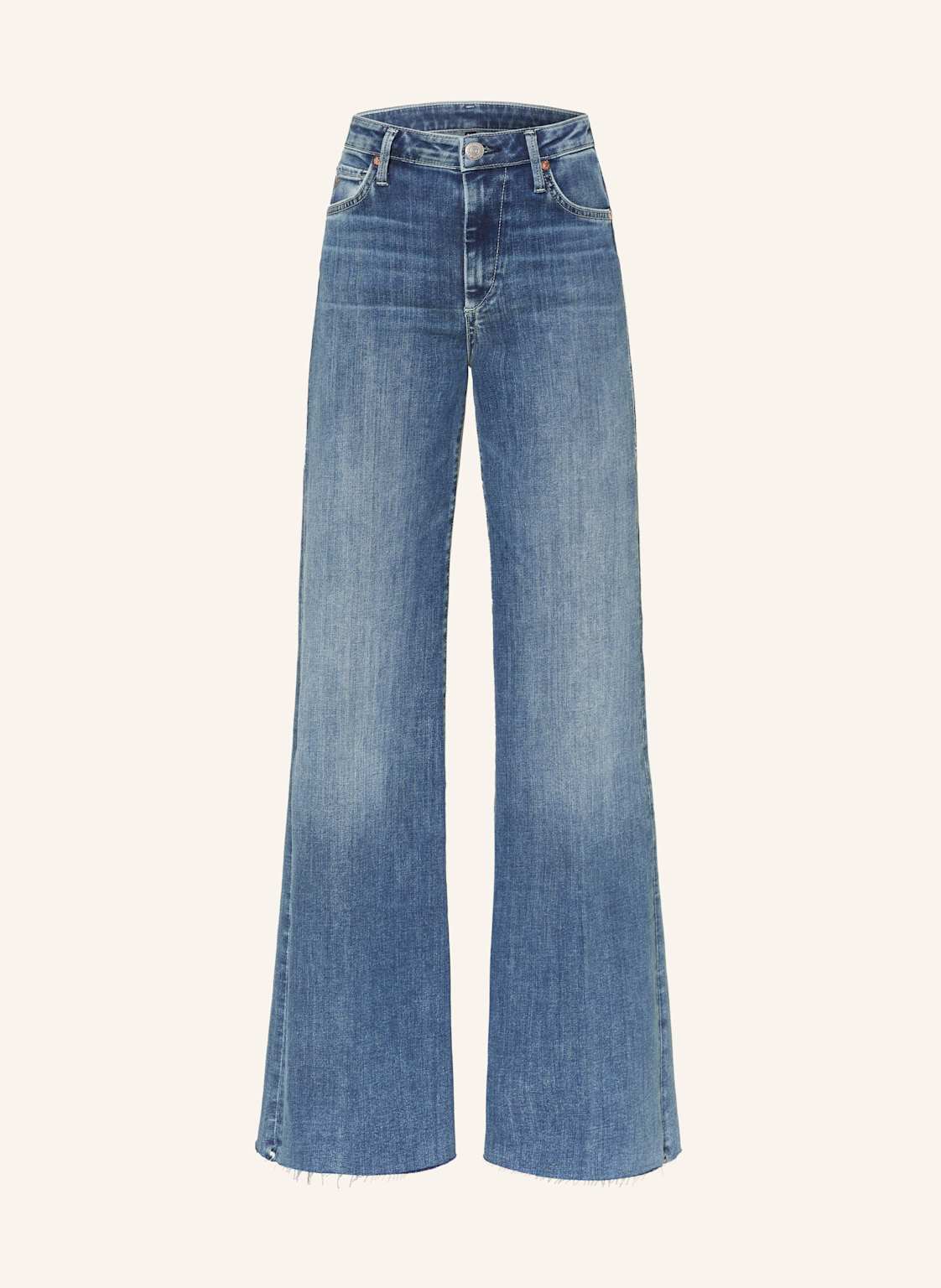 True Religion Flared Jeans Mija blau von True Religion