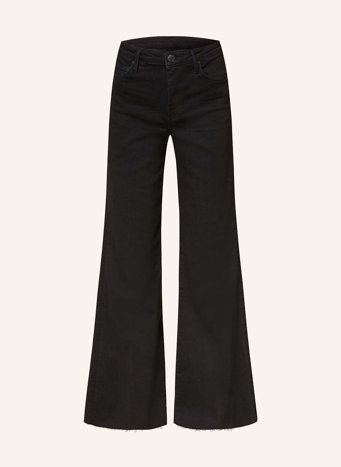 True Religion Flared Jeans Mija schwarz von True Religion
