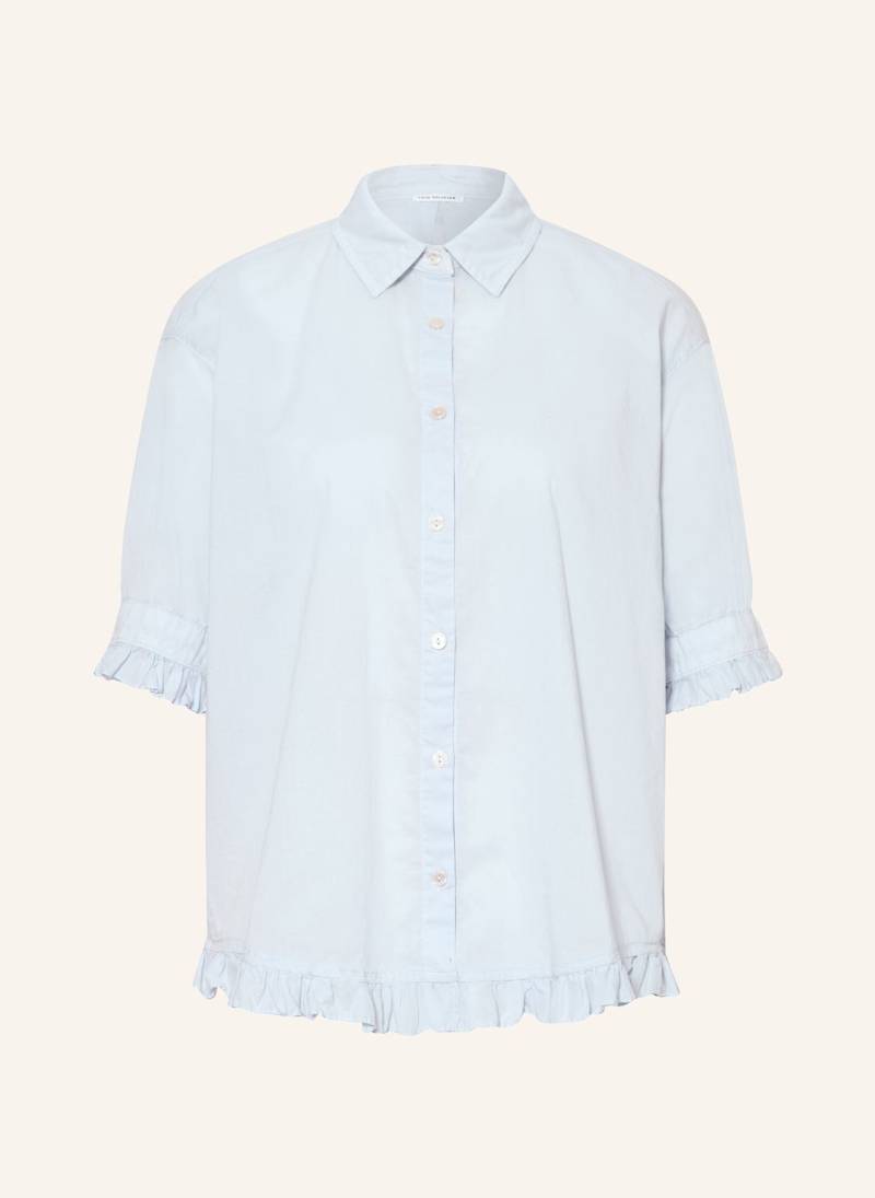 True Religion Hemdbluse Jimena Mit Rüschen blau von True Religion