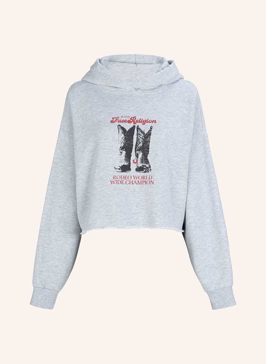 True Religion Hoodie Boots grau von True Religion