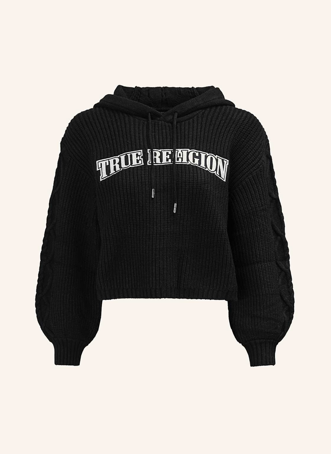 True Religion Hoodie Embroidery schwarz von True Religion