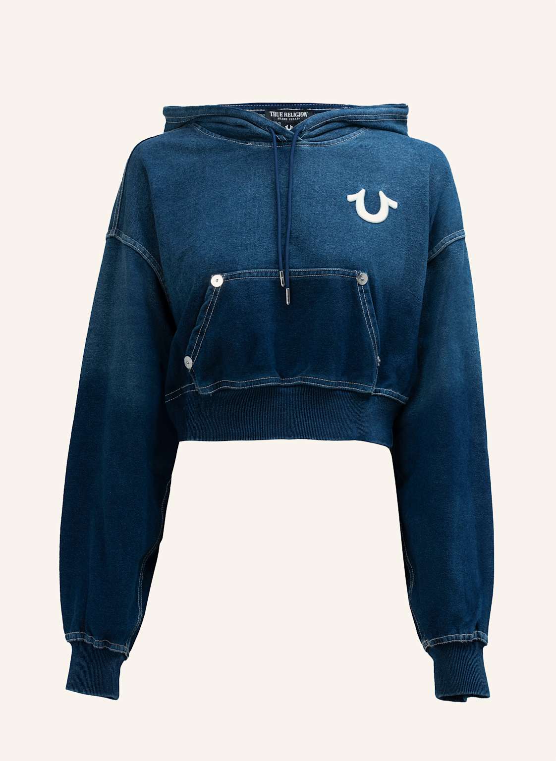 True Religion Hoodie blau von True Religion