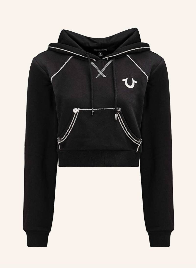 True Religion Hoodie schwarz von True Religion