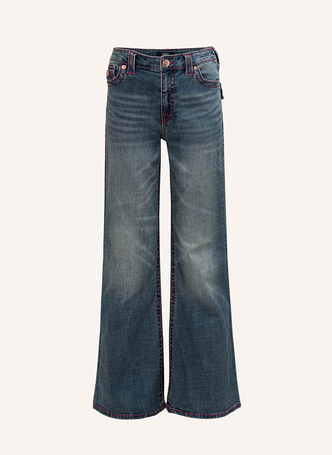 True Religion Jeans Katrina High Rise Flare blau von True Religion