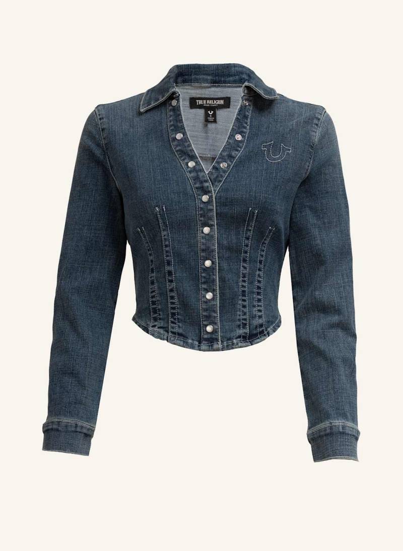True Religion Jeanshemd Snatched blau von True Religion