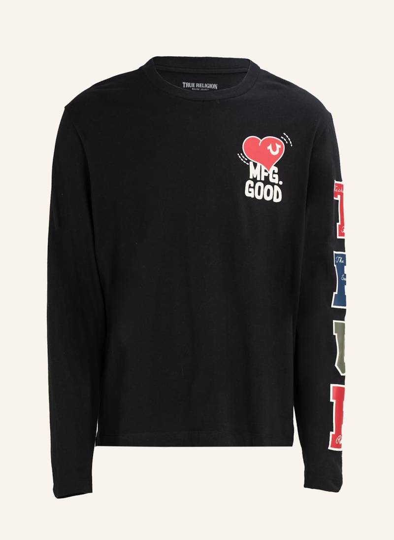 True Religion Longsleeve Love schwarz von True Religion
