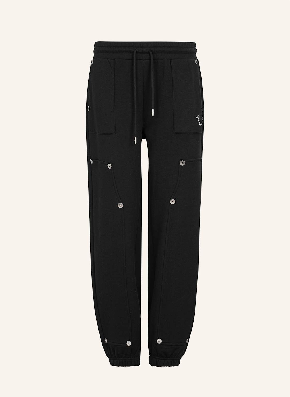 True Religion Sweathose Studded Carpenter schwarz von True Religion