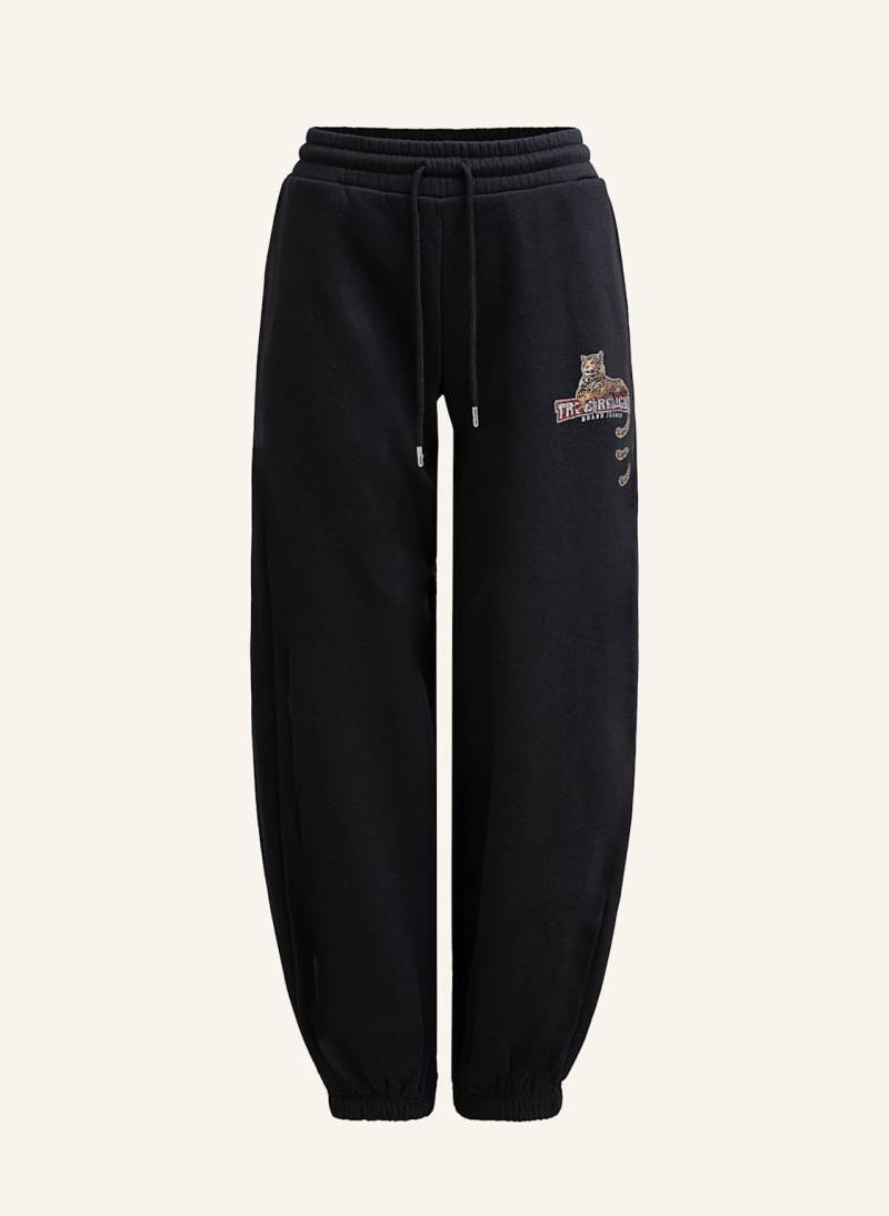 True Religion Sweatpant Leopard Crystal Baggy schwarz von True Religion