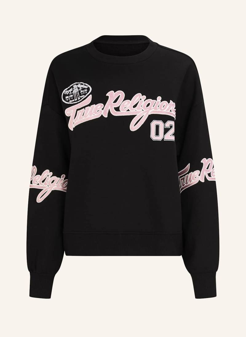True Religion Sweatshirt Embroidery schwarz von True Religion