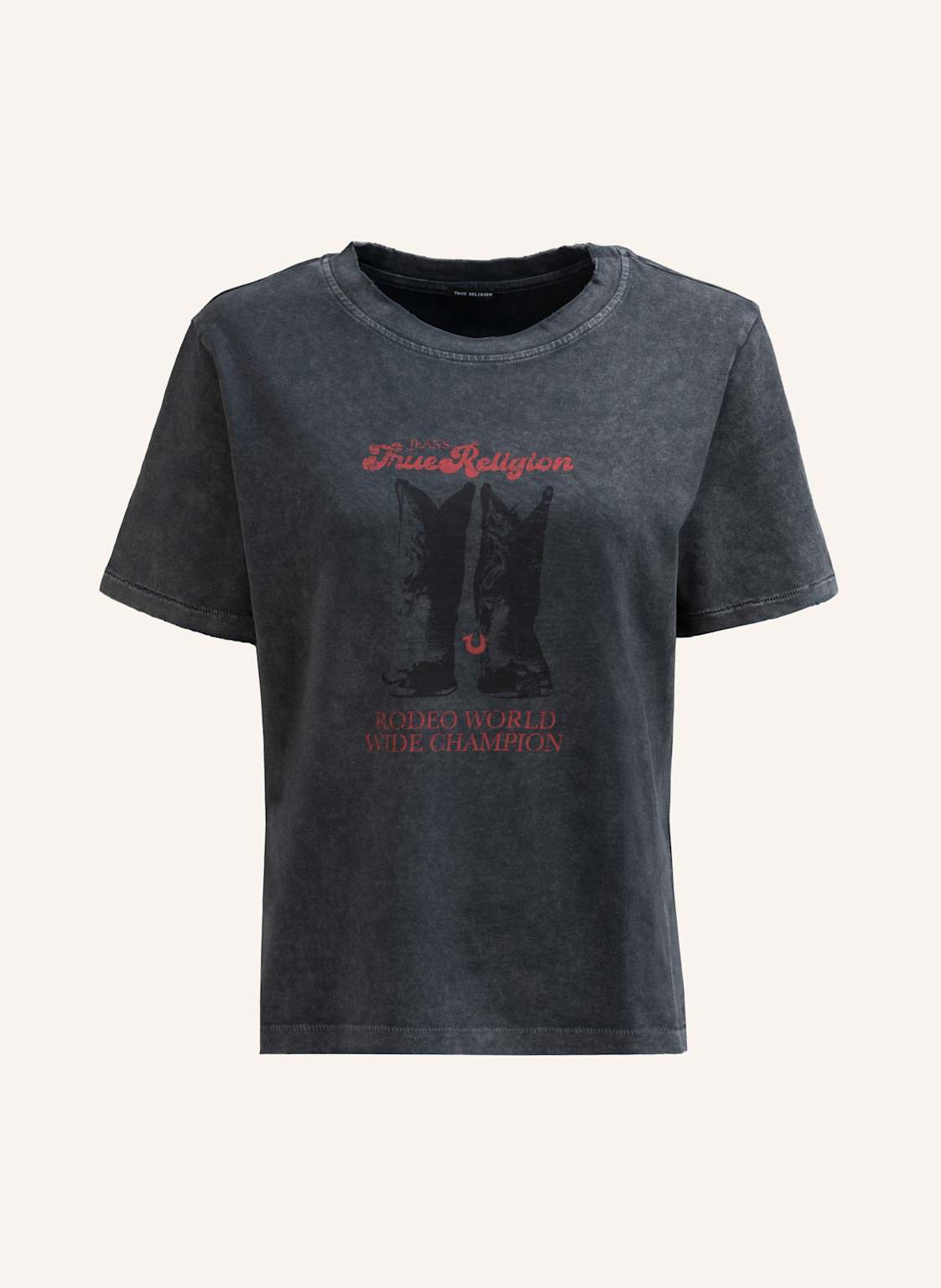 True Religion T-Shirt Boots schwarz von True Religion