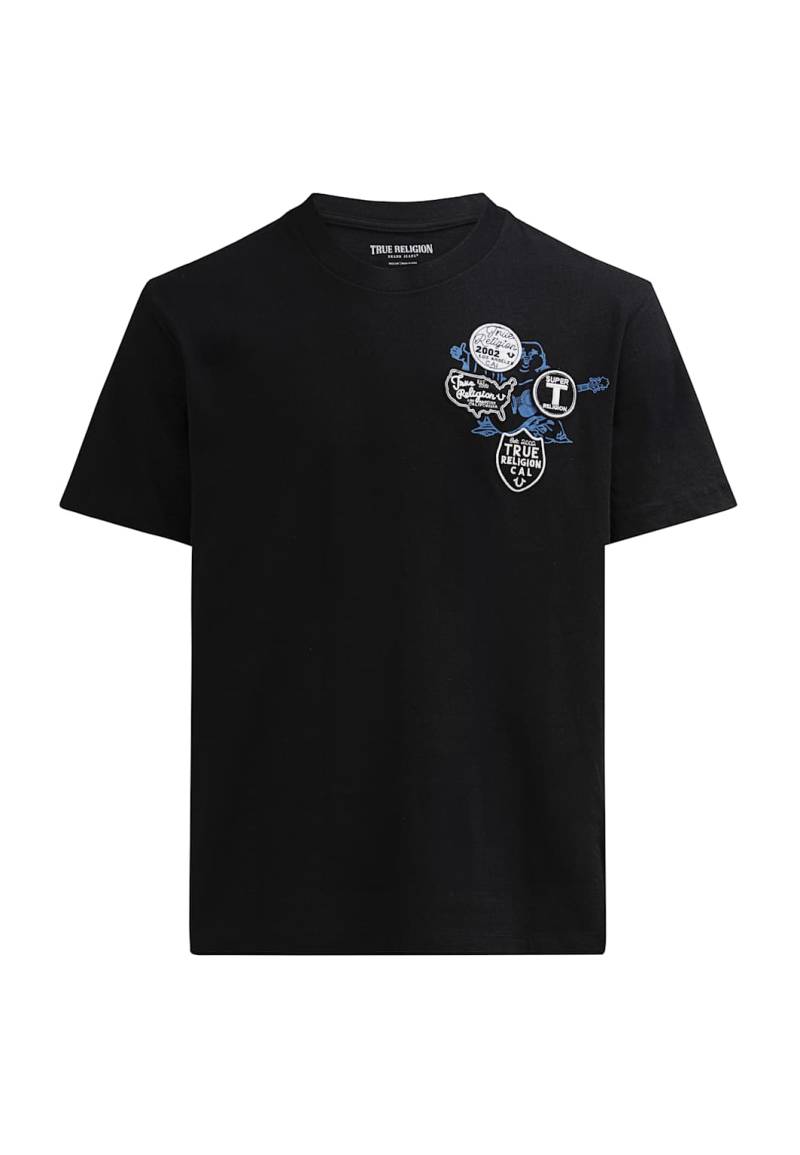 True Religion T-Shirt University schwarz von True Religion