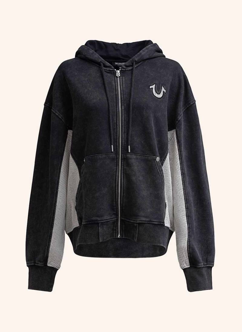 True Religion Zip-Hoodie schwarz von True Religion