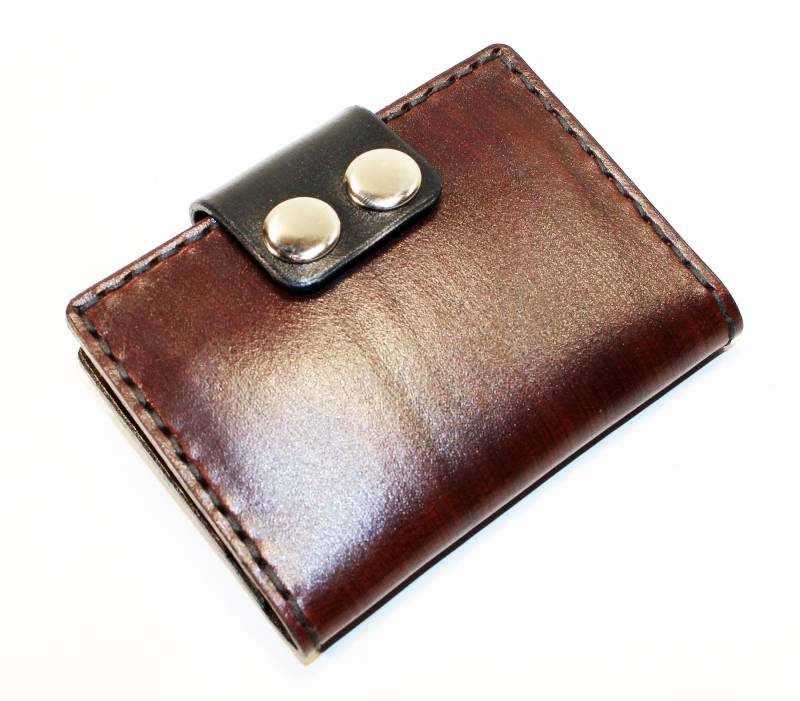 Handgenähtes Kartenetui Aus Leder von TrueCalf