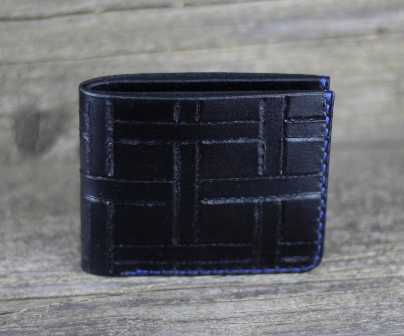 Handgenähtes Portemonnaie Aus Pflanzlich Gegerbtem Leder - 3 Kartenfächer von TrueCalf