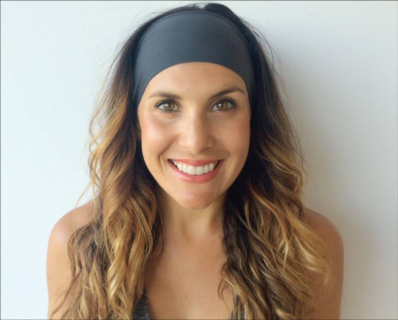 Yoga Stirnband - Workout Fitness Delfin Grau Boho Breites Yoga Stirnband - Workout Fitness Delfin Grau Boho Breites von TrueNorthCollection