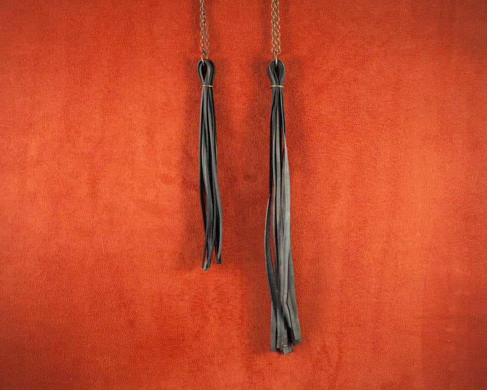 Fringe Bike Tube Halskette Fringe Bike Tube Halskette von TruePartnersInCraft