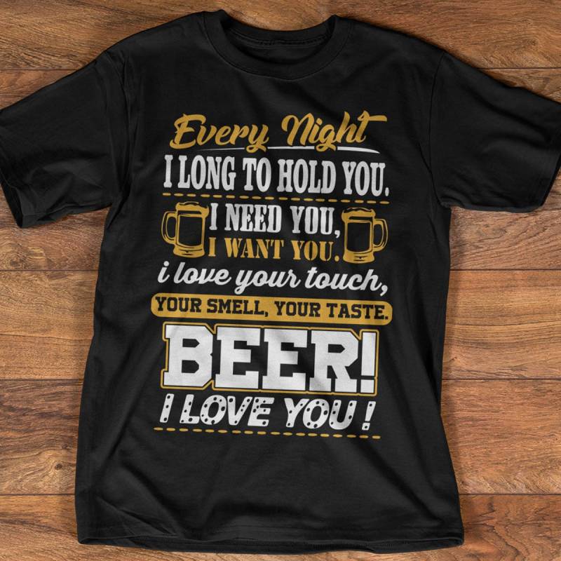 Lustiges Bier Liebhaber T-Shirt - I Love You Beer Shirt Lustiges Bier Liebhaber T-Shirt - I Love You Beer Shirt von TruePassionStyles
