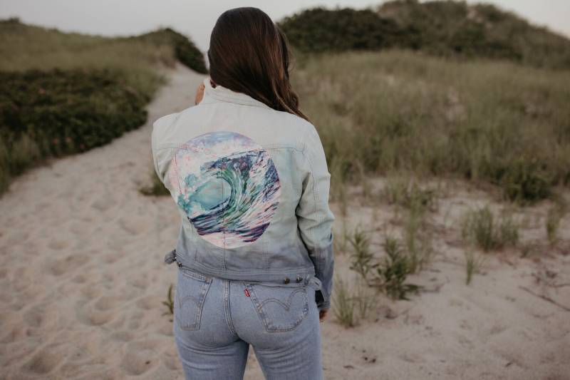 Radical Wave Power Jacke Rechts - Right Curl von TrueRadDesigns