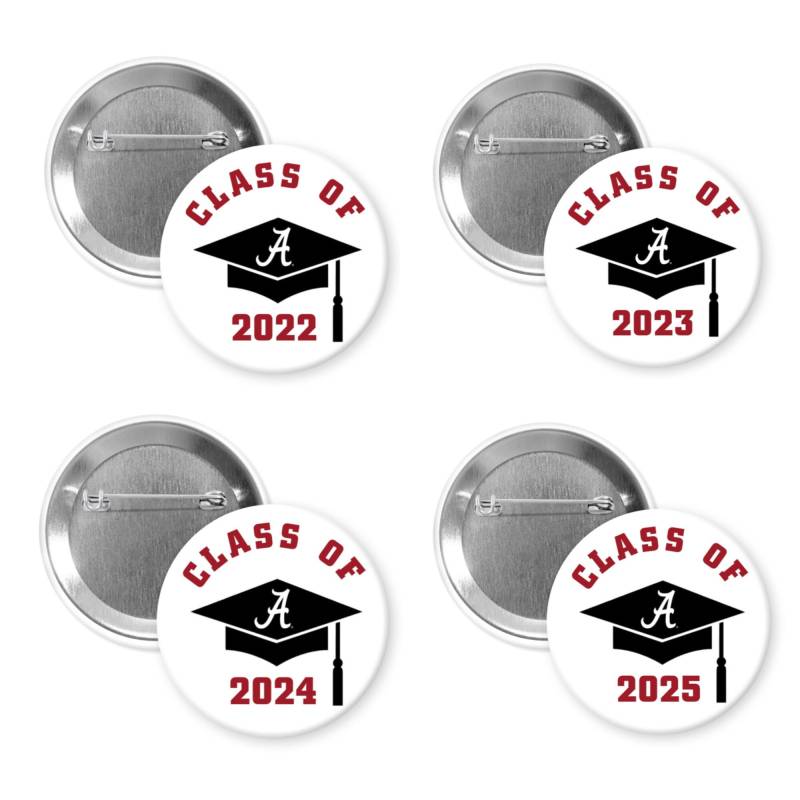 University Of Alabama Buttons 2.25" Button Pin Back Anstecker von TrueThatDesigns