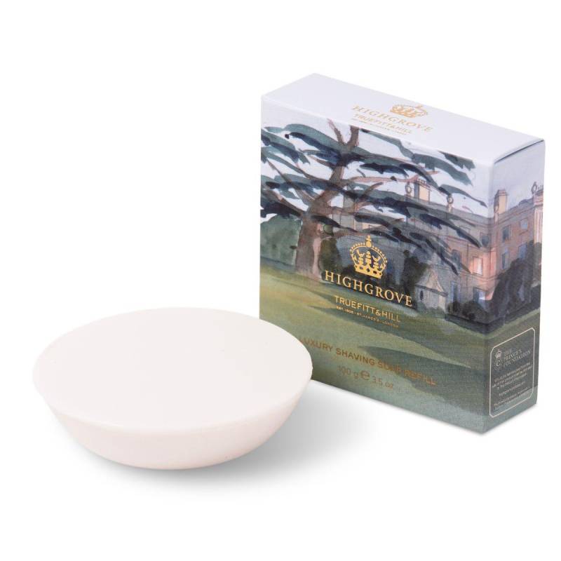 Highgrove Luxury Shaving Soap Refill (100 g) von Truefitt & Hill