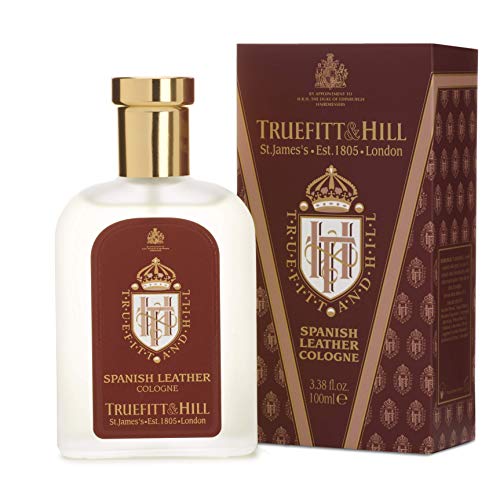 TRUEFITT&HILL Spanish Leather Edc 100 ml, 1er Pack (1 x 100 ml) von Truefitt & Hill