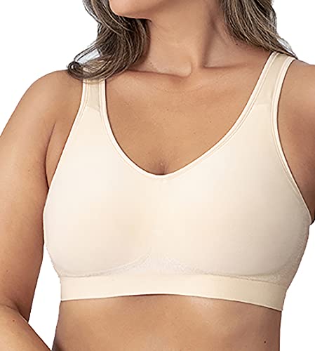 Truekind Damen Shapermint Komfort-BH ohne Bügel - Beige - Medium von SHAPERMINT